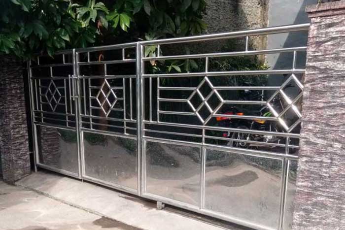 pagar-stainless-steel-rumah